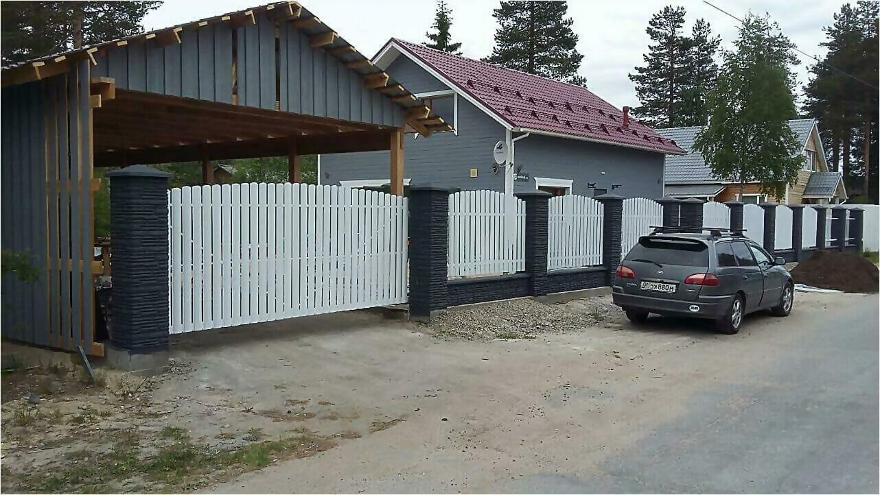 забор из штакетника 85м фото4 в Славгороде