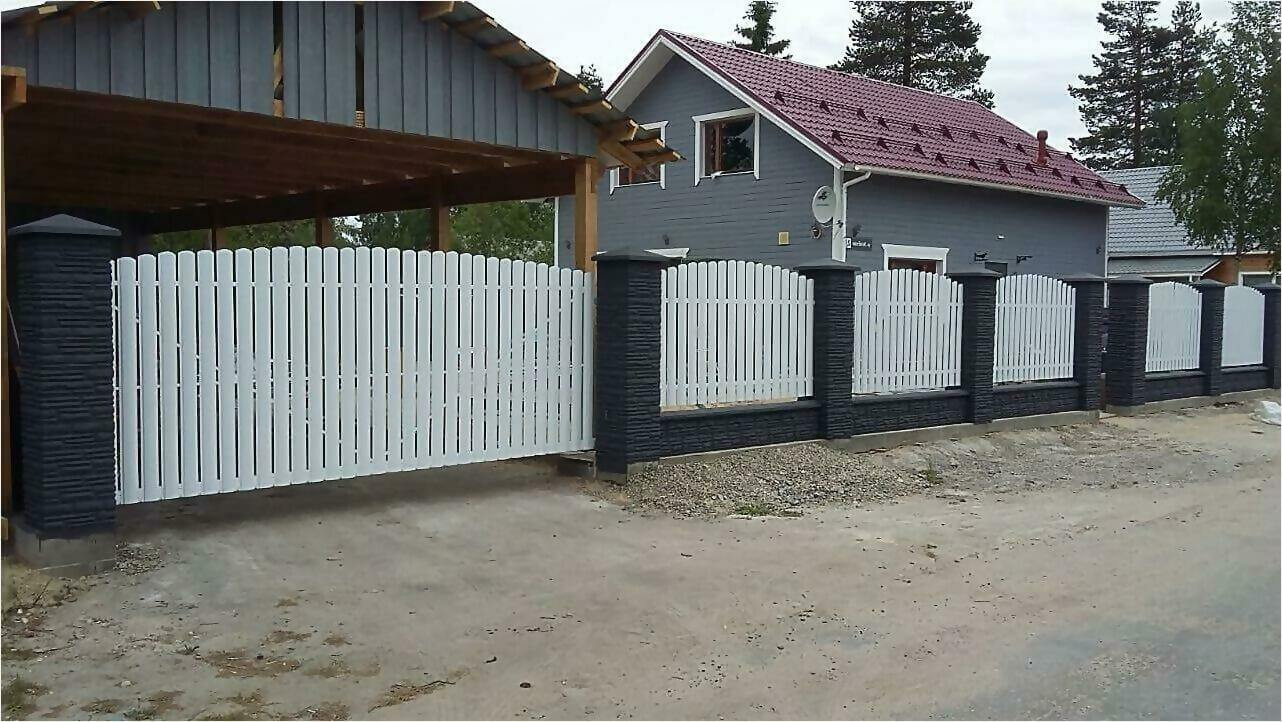 забор из штакетника 85м фото2 в Славгороде