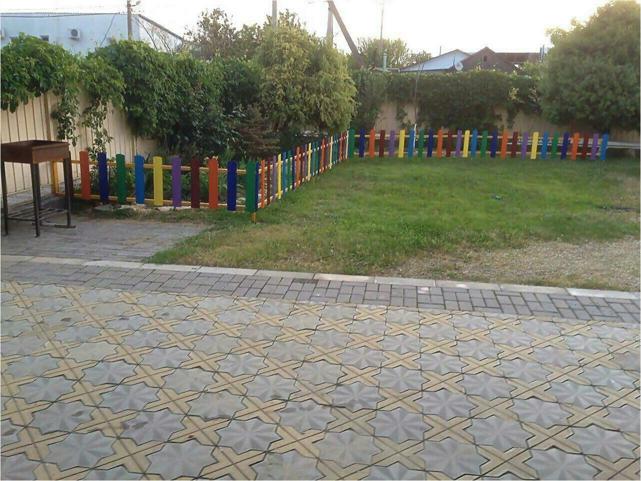 забор из штакетника 9м фото2 в Славгороде