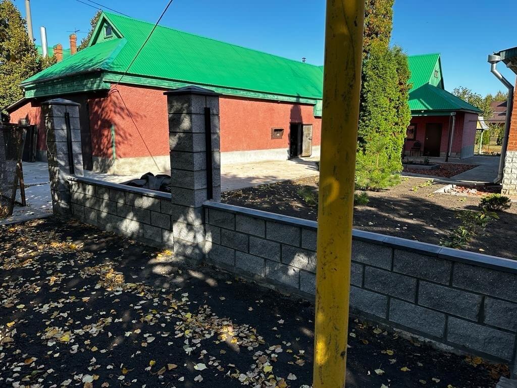 Забор-жалюзи 19м RAL7024/7024 Серый Графит двусторонний MATTE фото 2 в Славгороде