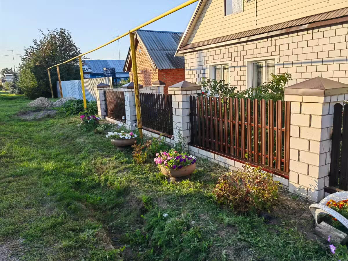 Забор из евроштакетника 10м RAL8017/8017 Шоколад двусторонний фото 2 в Славгороде