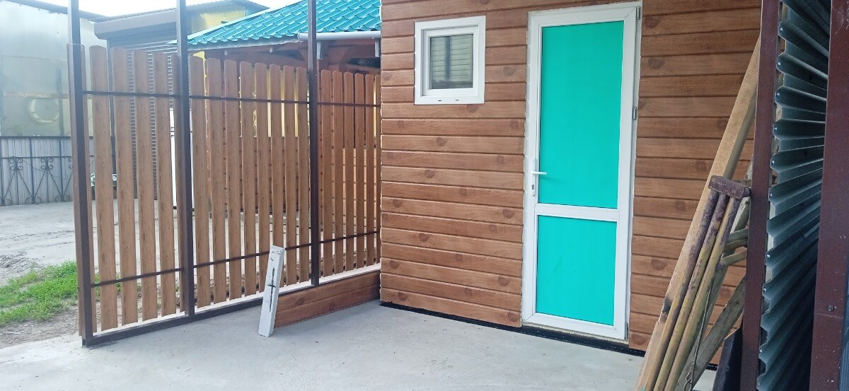 Забор из евроштакетника 3м Кипарис двусторонний 2хPrintech фото 1 в Славгороде