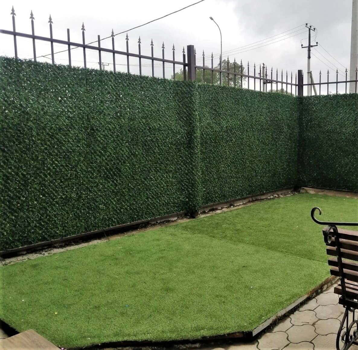 Вечнозеленый забор Grass Fence 33м фото 4 в Славгороде